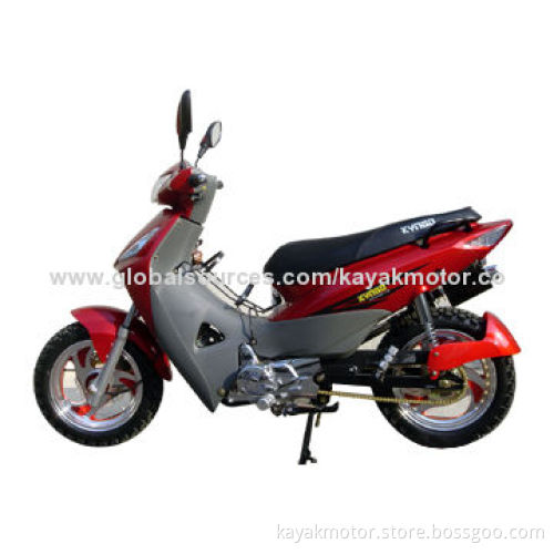 Street Bike, 110/135cc Engine Electric Starting, Alloy Wheel, Optional Remote Control and MP3 Player